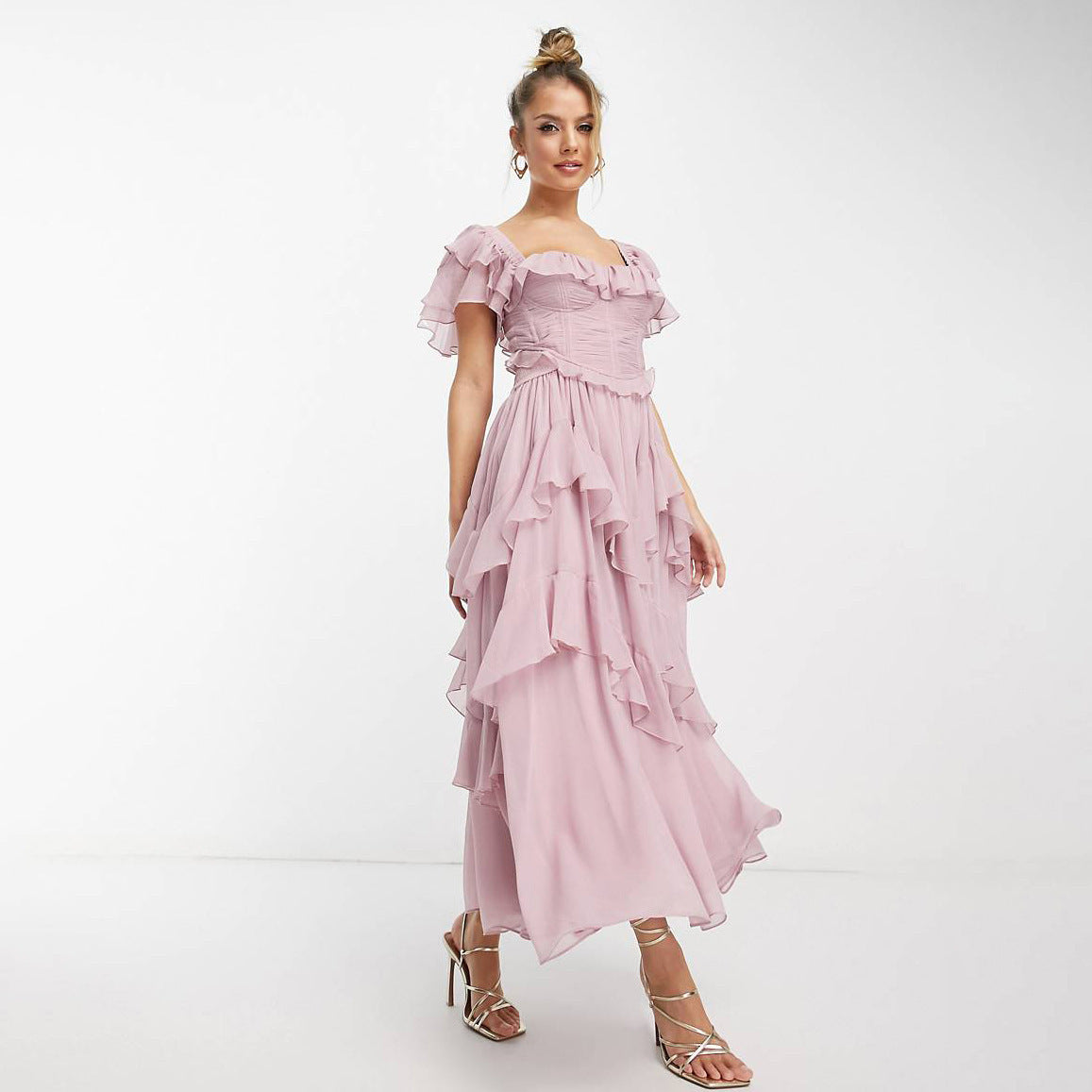 Robe Élégant & Dos Nu Glamour