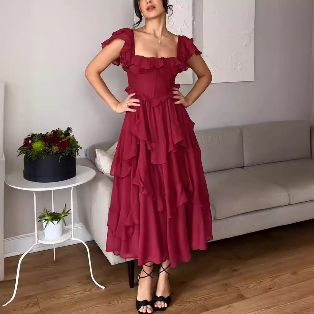 Robe Élégant & Dos Nu Glamour