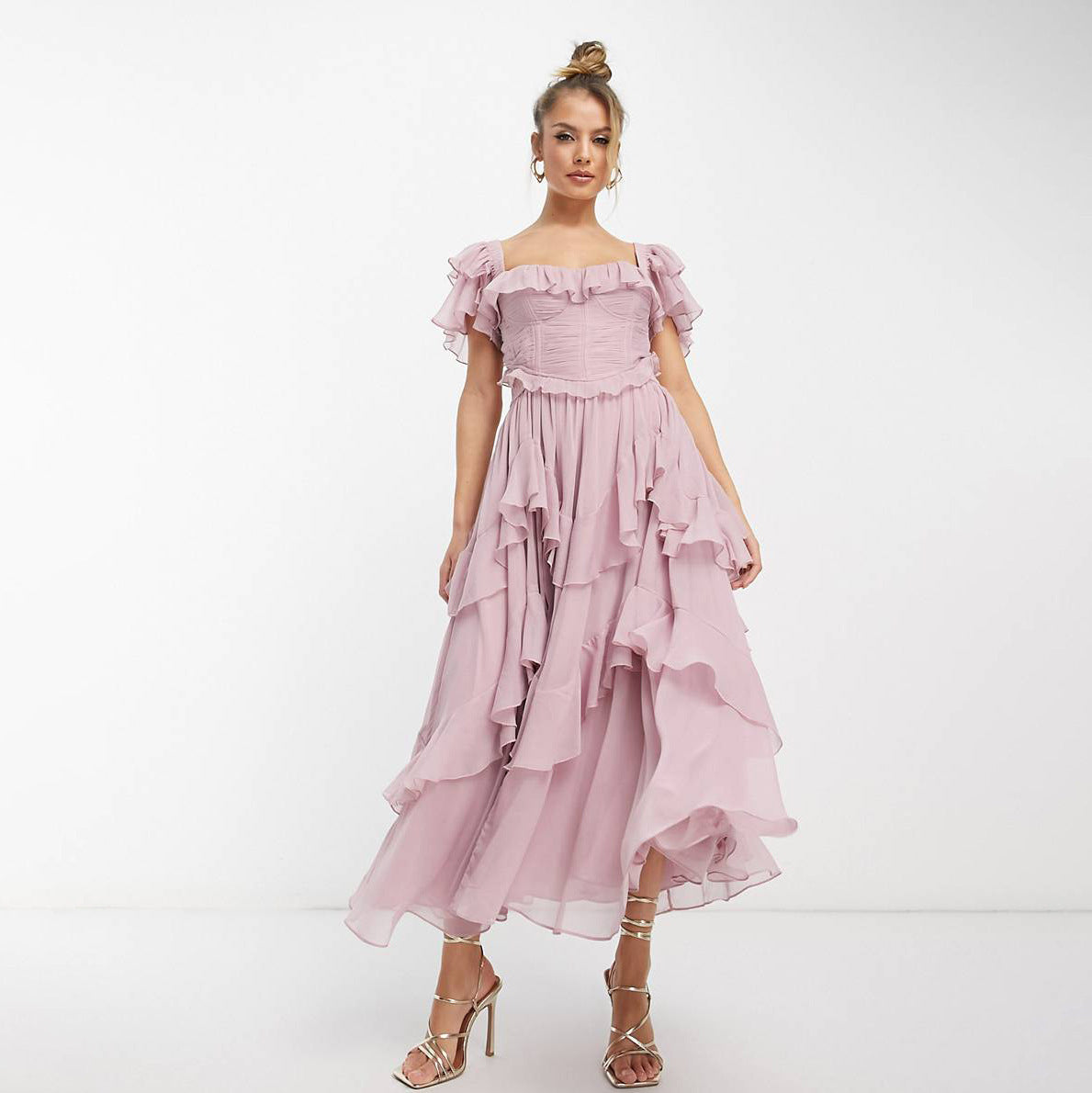 Robe Élégant & Dos Nu Glamour