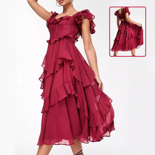 Robe Élégant & Dos Nu Glamour