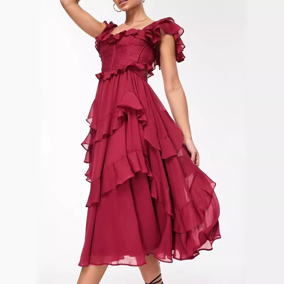 Robe Élégant & Dos Nu Glamour
