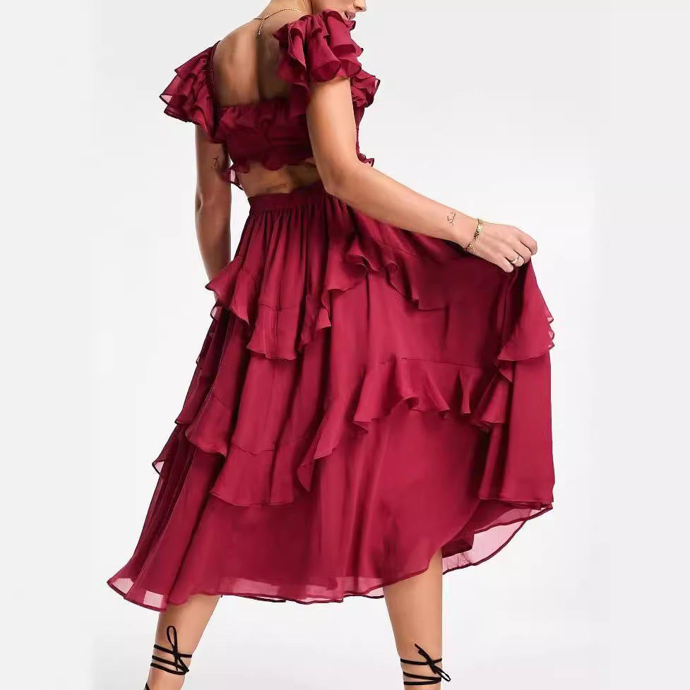Robe Élégant & Dos Nu Glamour