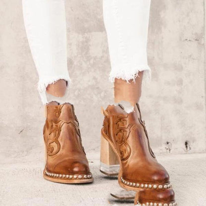 Bottes Automne-Hiver Style Européen et Américain