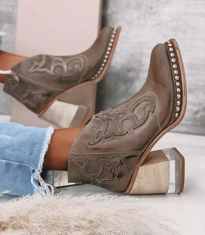 Bottes Automne-Hiver Style Européen et Américain